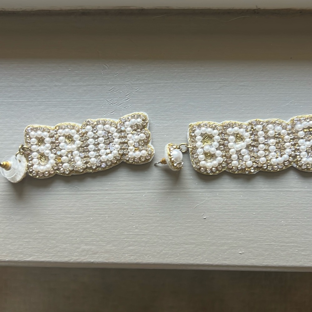 Bride earrings